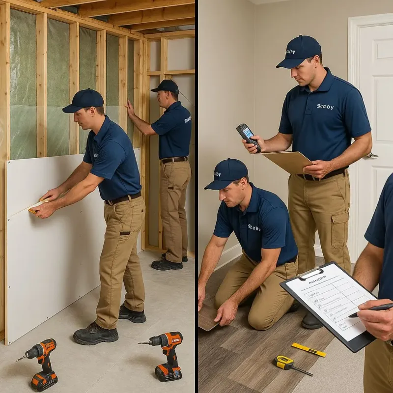Repairs and Reconstruction process in Steele County, ND